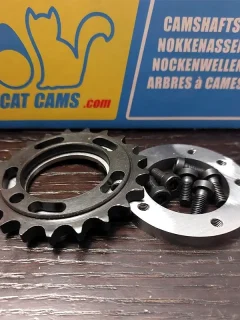 Cat Cams Γρανάζι Εκκεντροφόρων (Rear Cam Gear) και VPR Αντάπτορας για OEM, νορμάλ, εκκεντροφόρους, για AUDI, SEAT, SKODA, VW 1800 20VT.