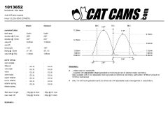 product CatCams Camshafts 1013652