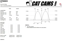 CatCams Camshafts 6700603