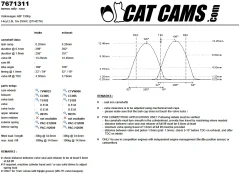CatCams Camshafts 7671311