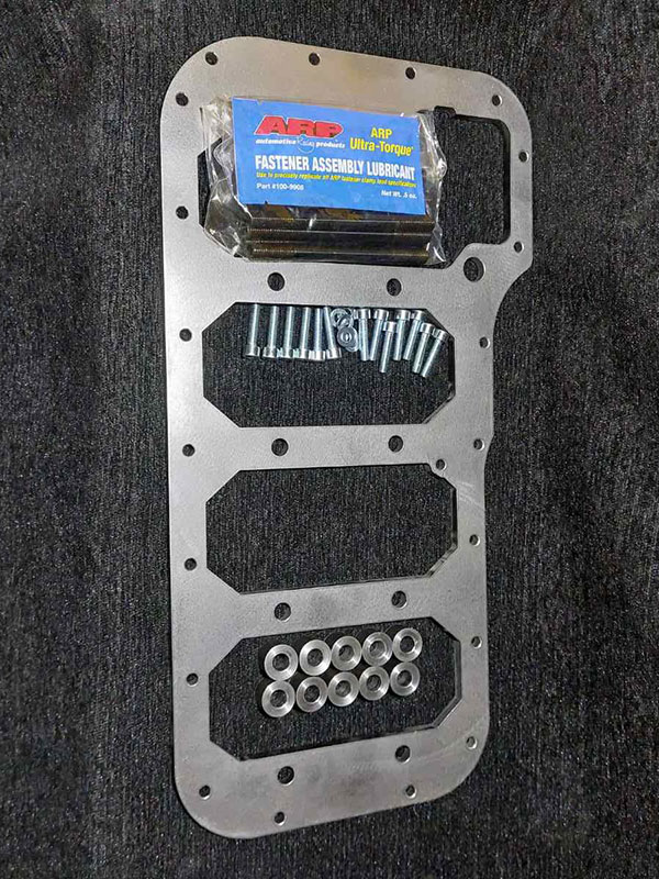 Veltiosis Crankshaft Girdle για Fiat με Full Κit ARP Studs, Bolts