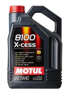 MOTUL Oil 8100 X-cess 5W-40 4L