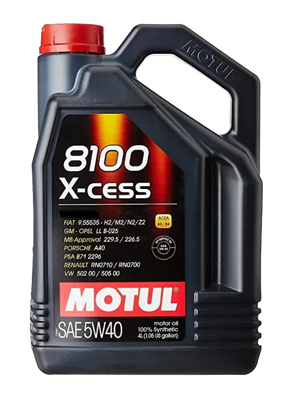 MOTUL Oil 8100 X-cess 5W-40 4L