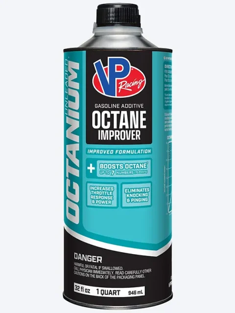 VP Racing Fuels Octanium Unleaded bottle